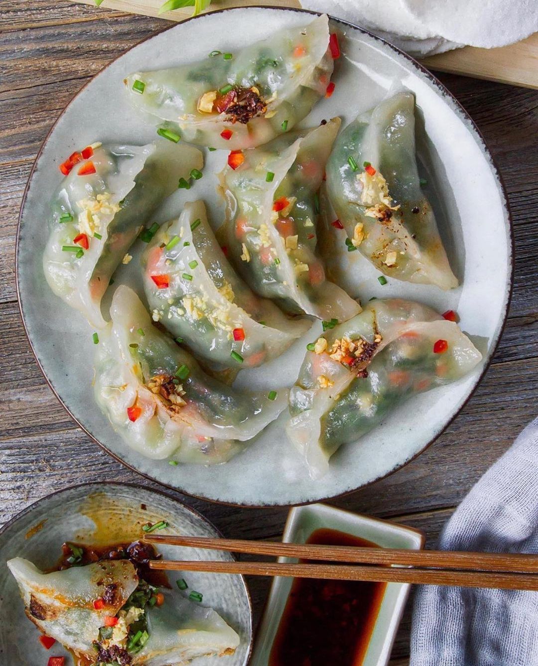 Simple Gluten-Free Veggie Dumplings