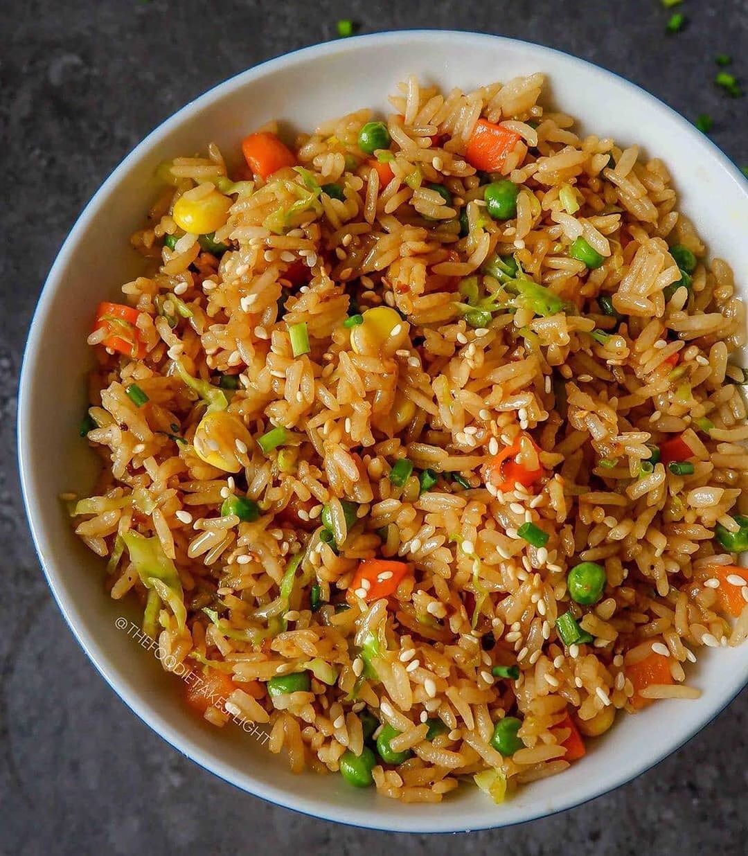 Rice & Garlic Turmeric Fried Rice