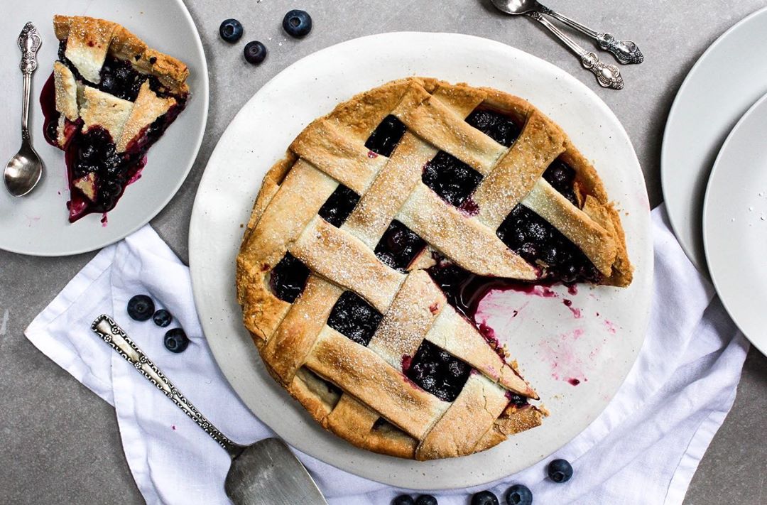 Easy Fresh Blueberry Pie