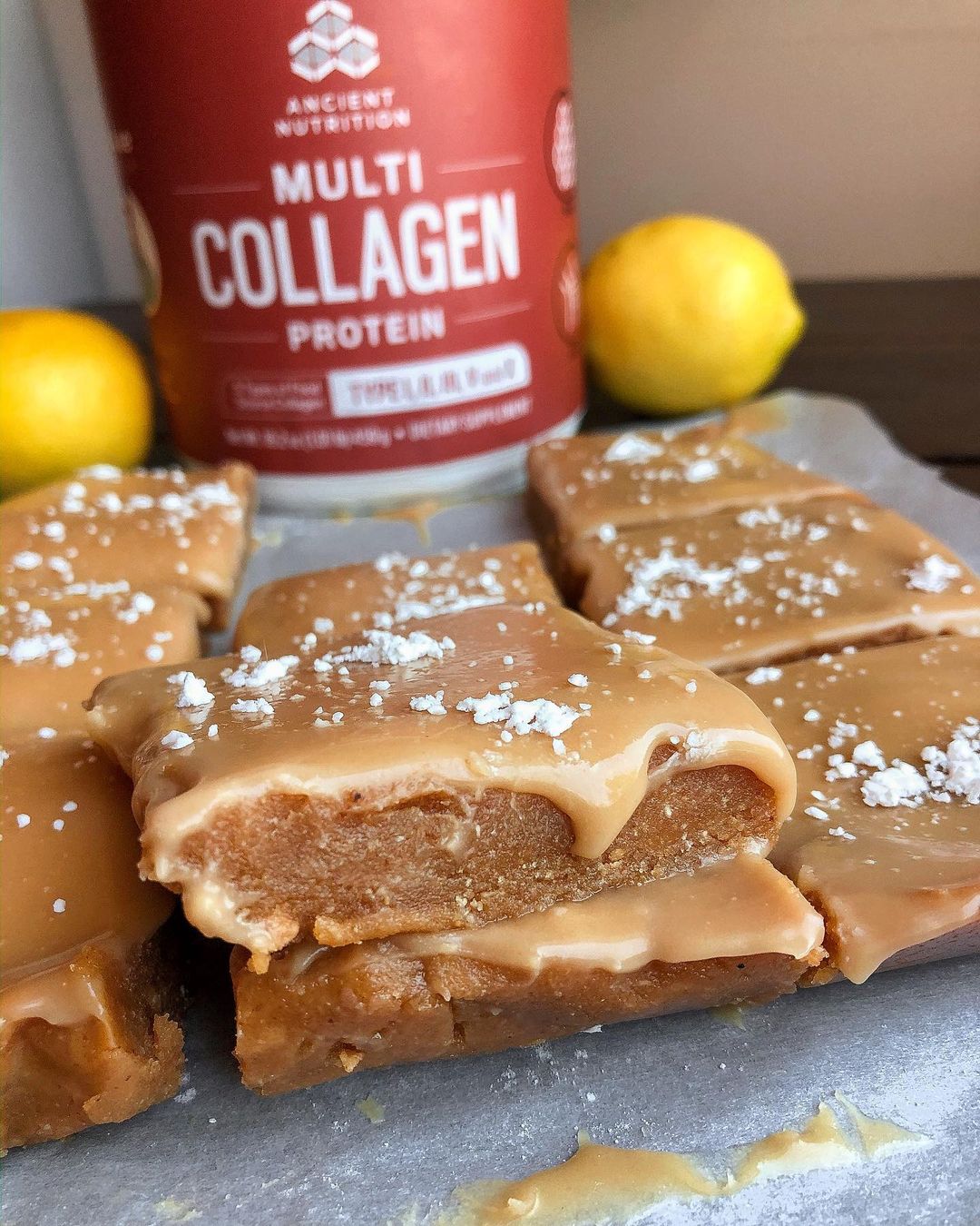 No Bake Lemon Sugar Cookie Bars