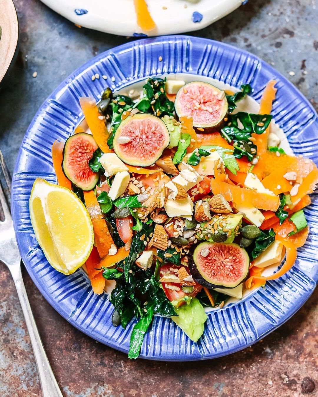 Bright Vegetable Salad with Lemon Dressing