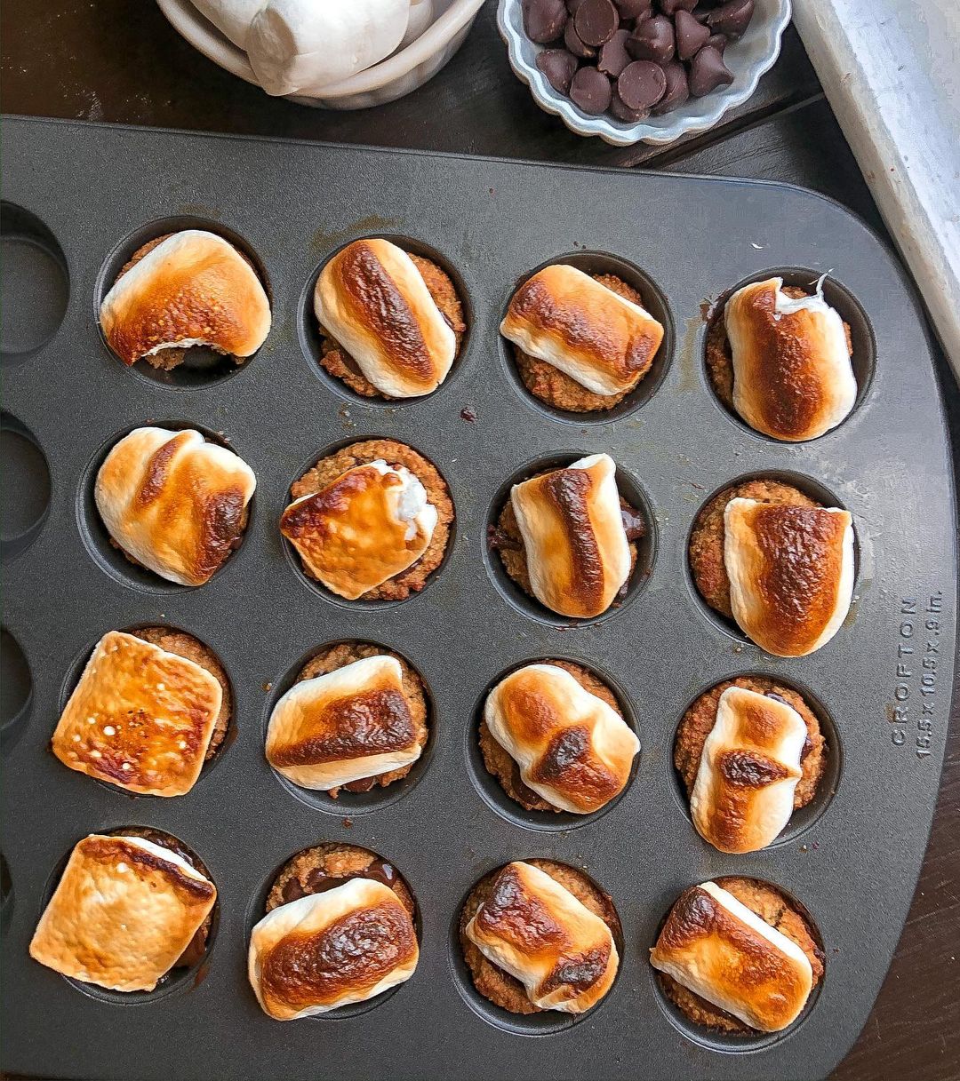 S'mores Cookie Cups