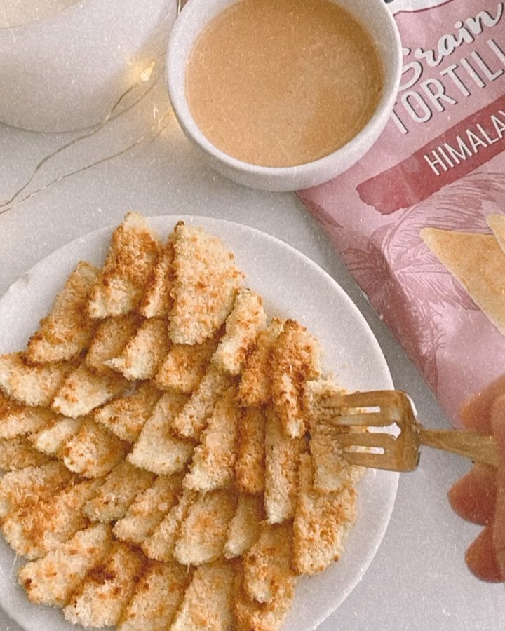 Crispy Air Fried Zucchini with Salt Chip Crust