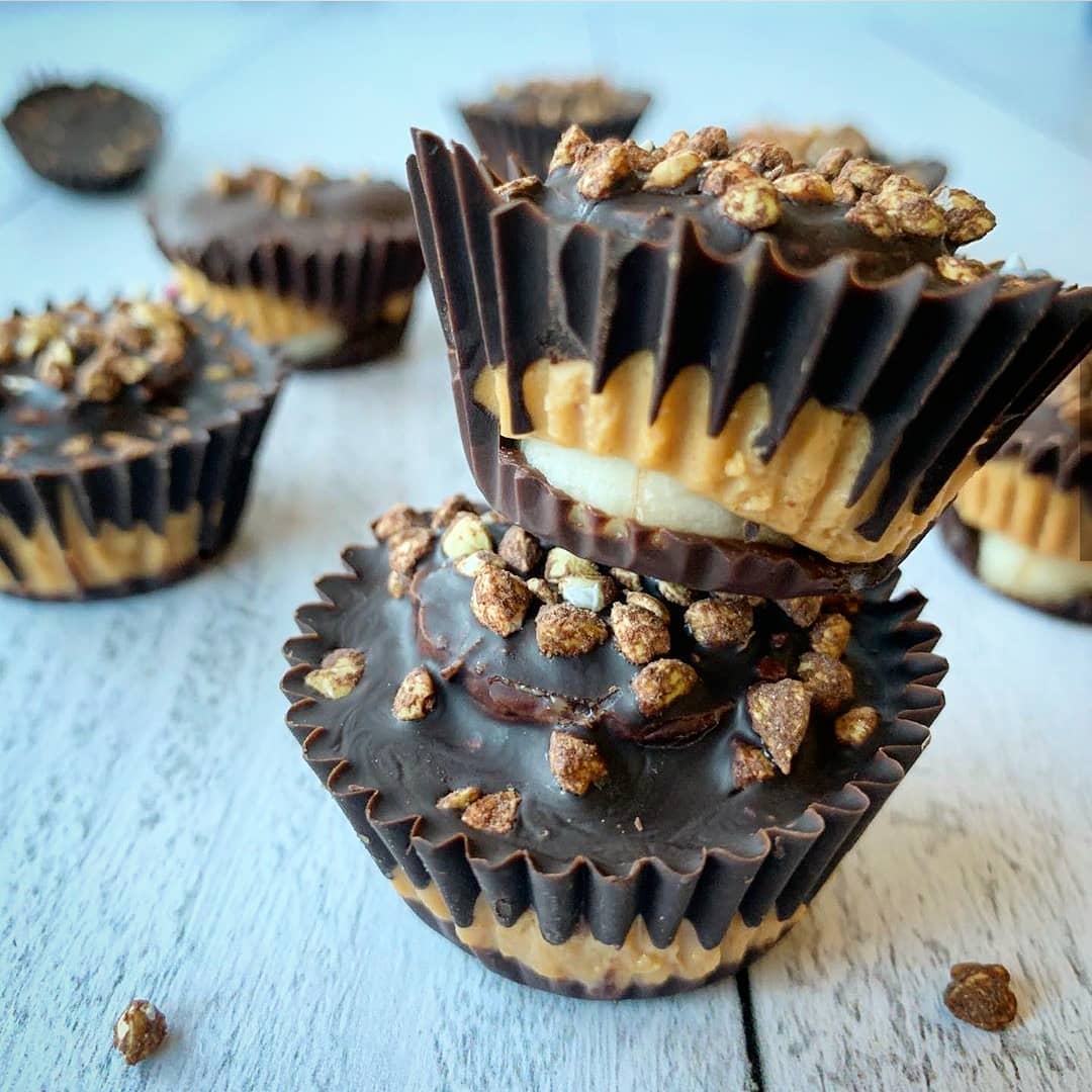 Banana Peanut Butter Cups