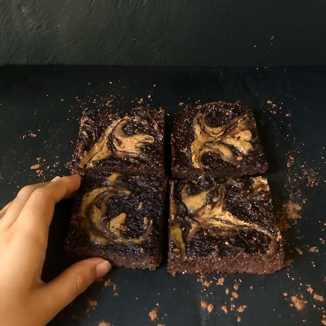Banana Almond Bake Squares