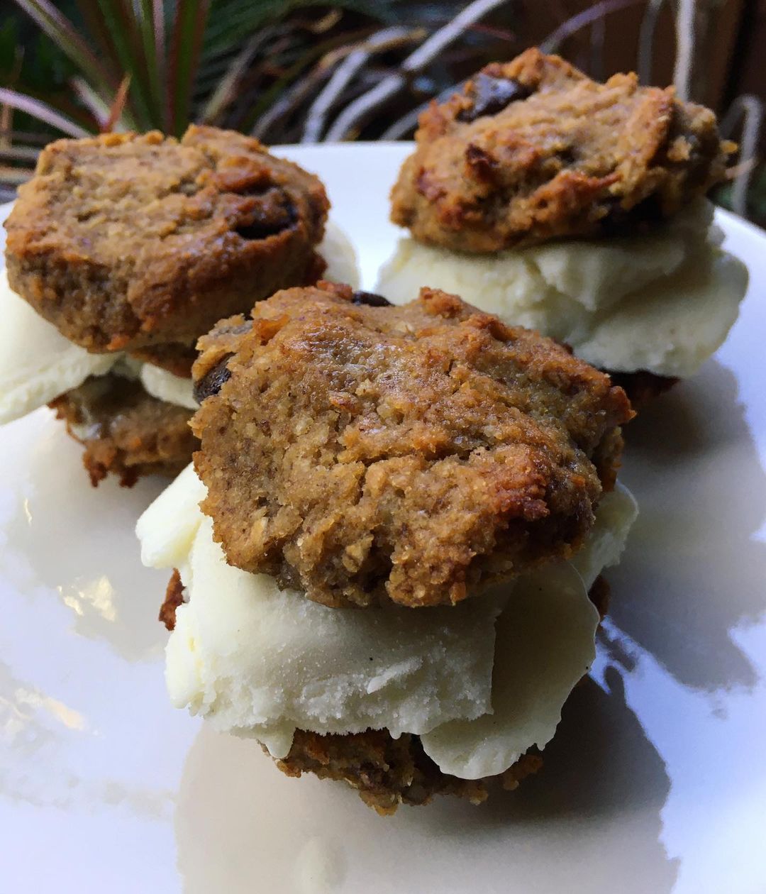 Mini Vegan Ice Cream Sandwiches