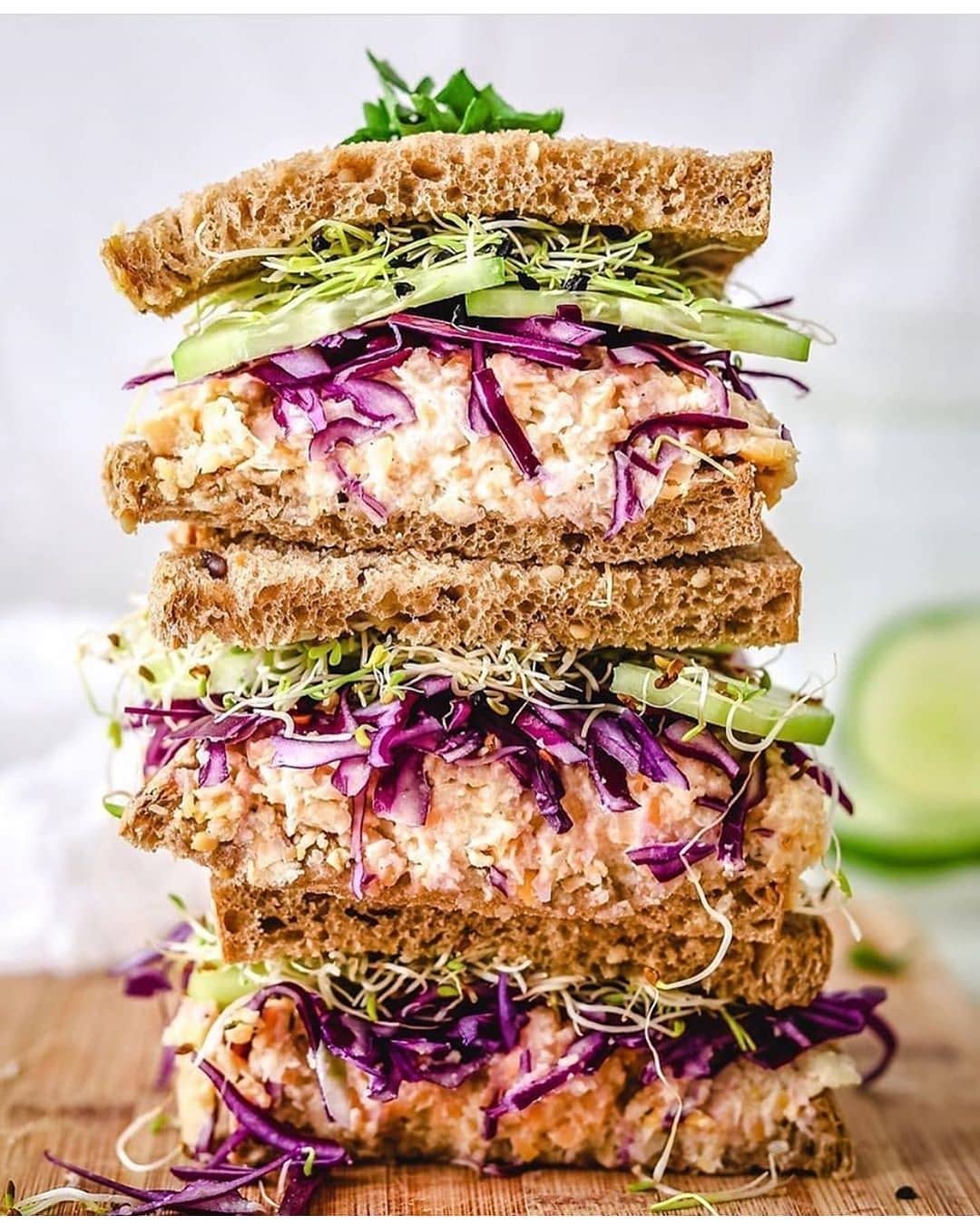 Chickpea Tuna Sandwich