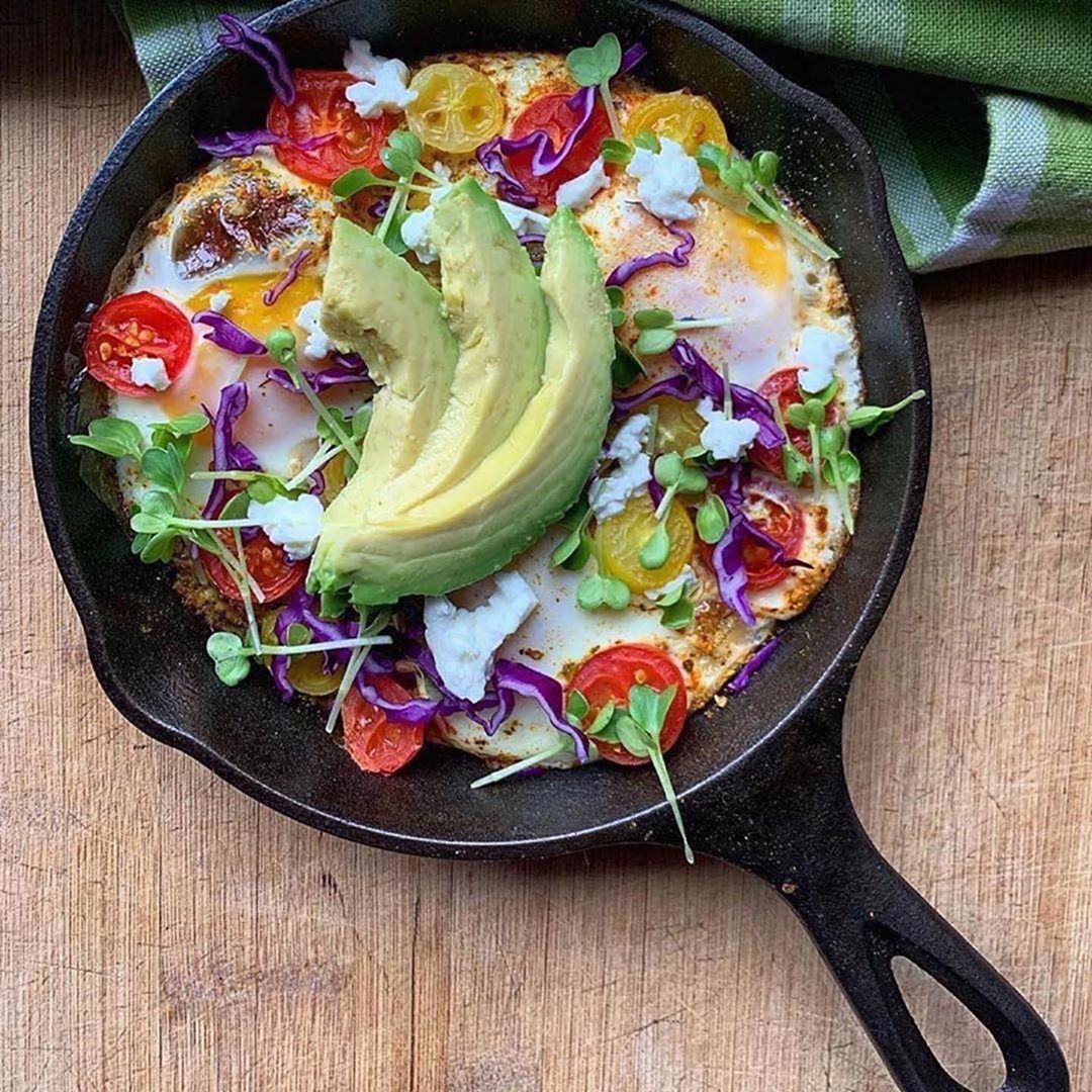 Easy Frittata with Taco Meat and Vegetables