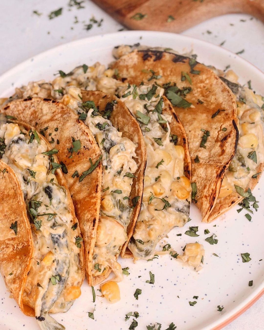 Vegan Rajas Con Crema