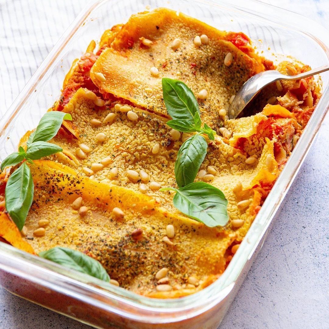 Vegan Zucchini Cashew Cheese Lasagna