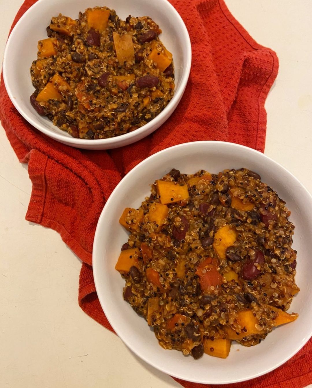 Sweet Potato Quinoa Bean Chili