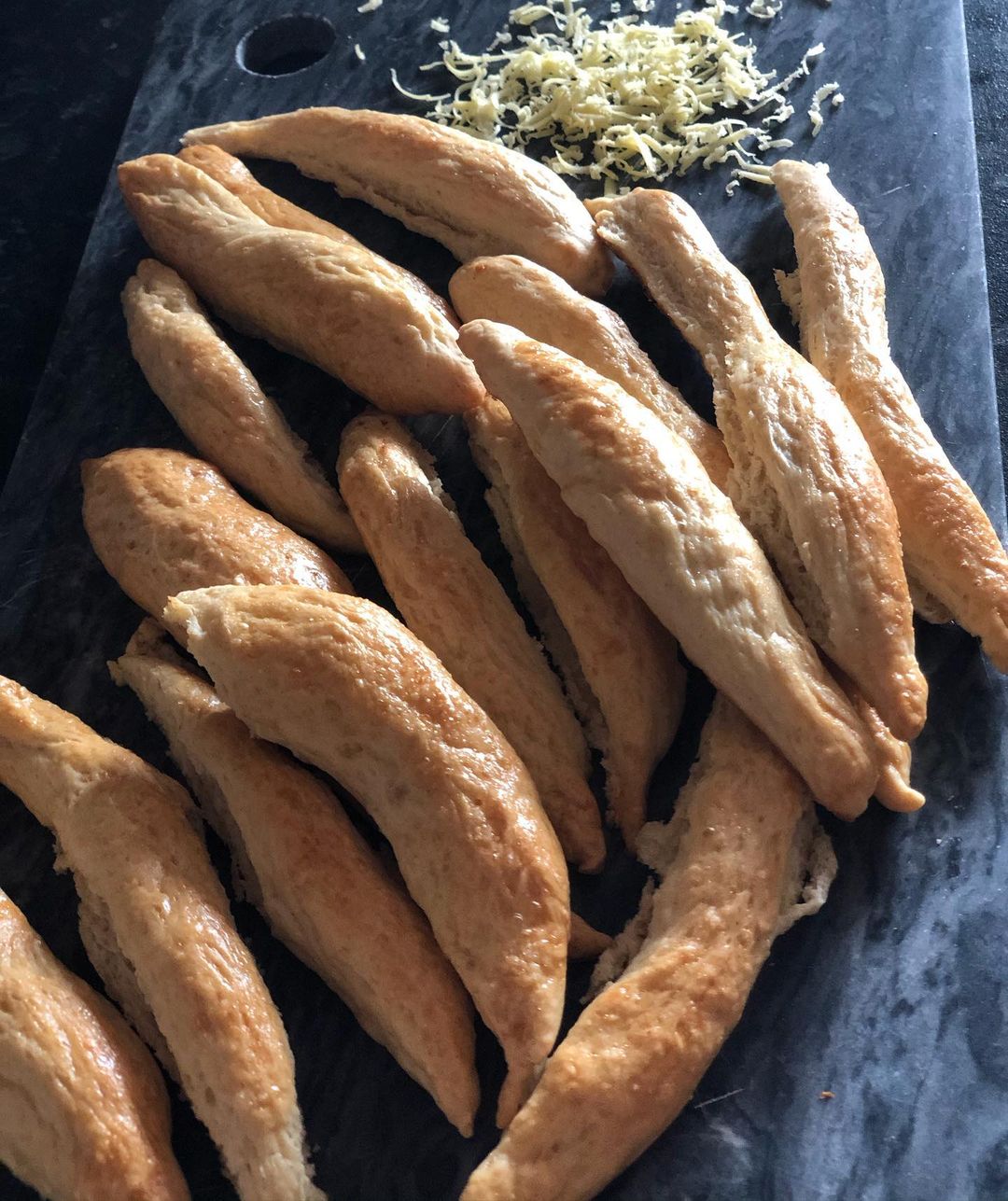Crispy Italian Parmesan Grissini Breadsticks