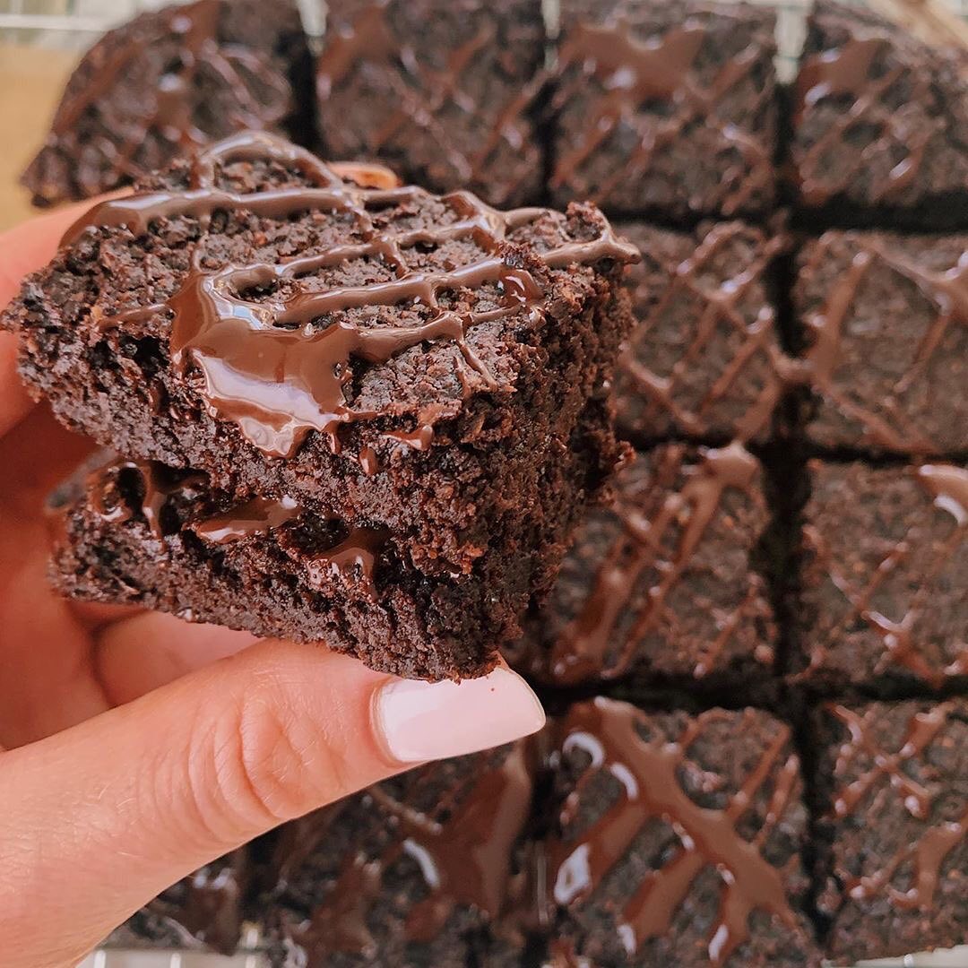 Double Chocolate Vegan Brownies