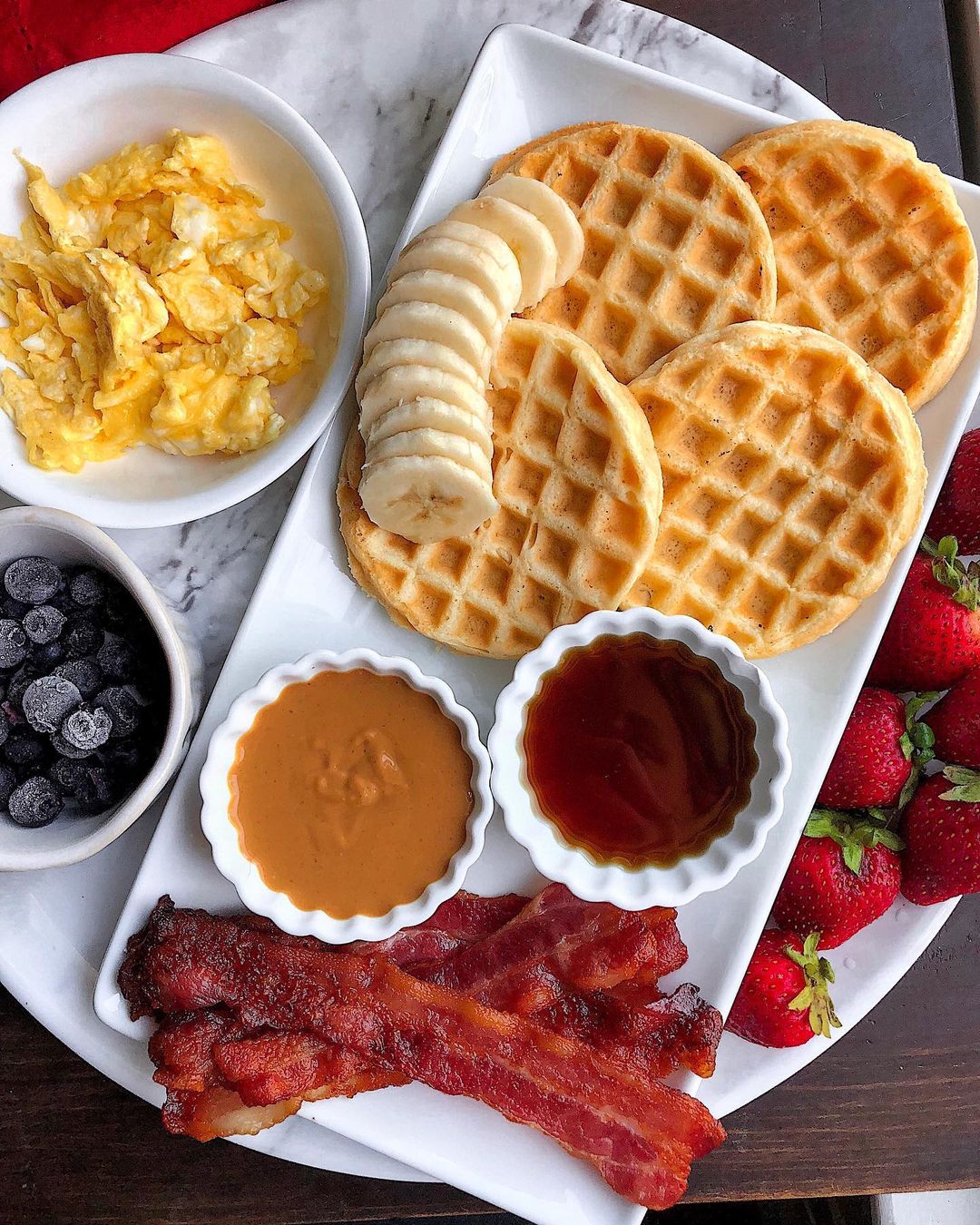 Easy Gluten-Free Brunch Waffle Spread