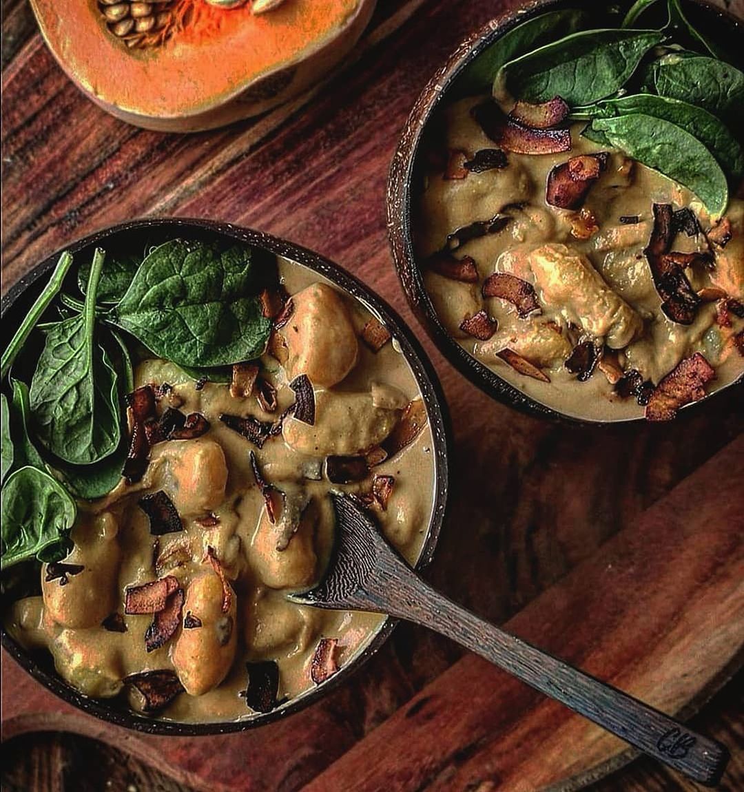 Creamy Pumpkin and Potato Gnocchi