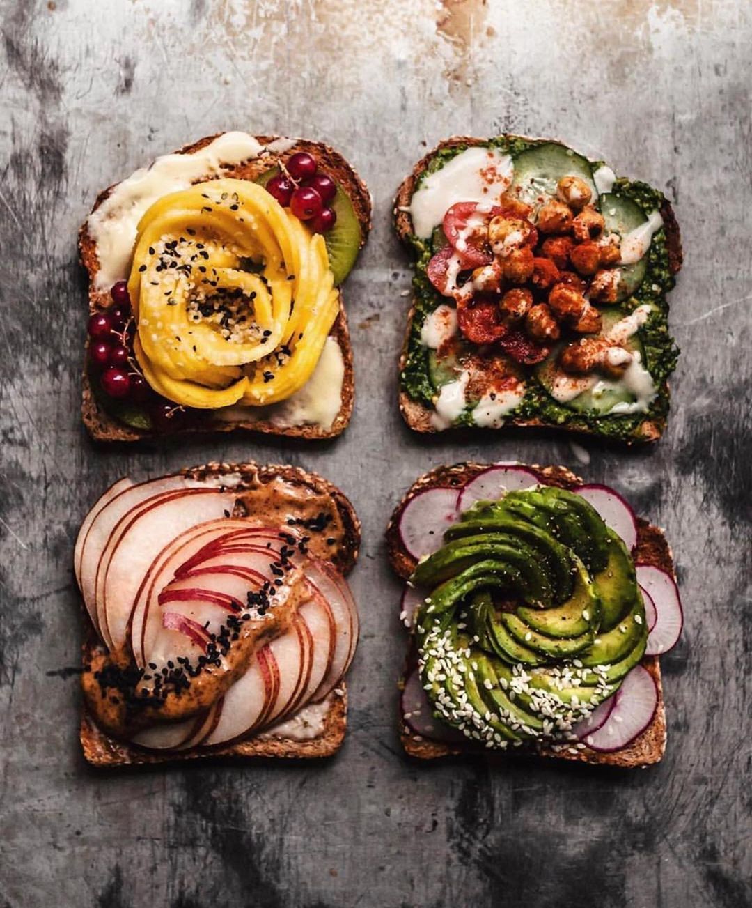 Toast Four Ways