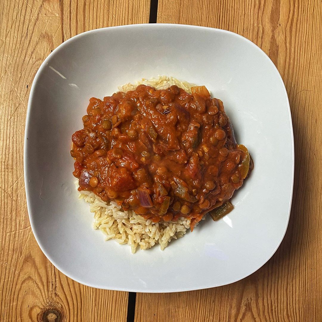 Vegan Tikka Masala Curry with Lentils
