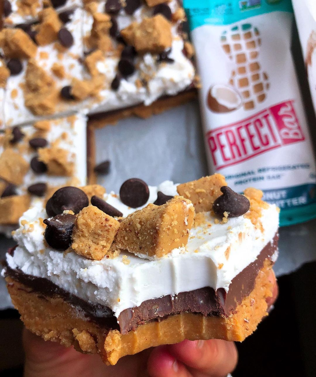 No Bake Peanut Butter Magic Bars
