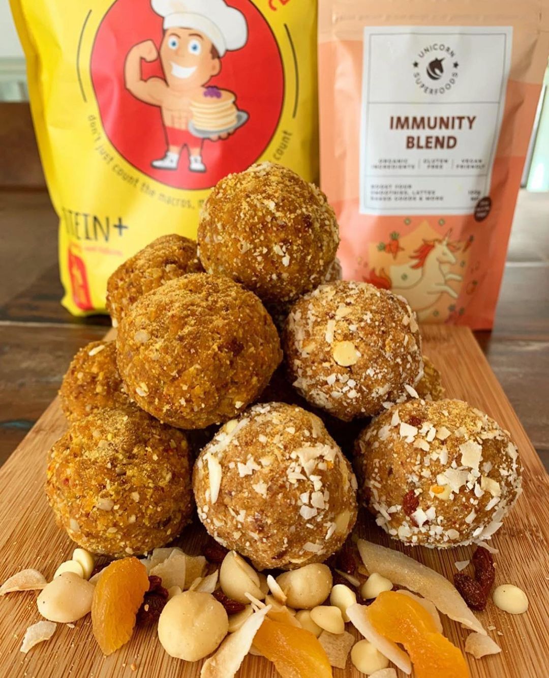 Immune Boosting Protein Bliss Balls