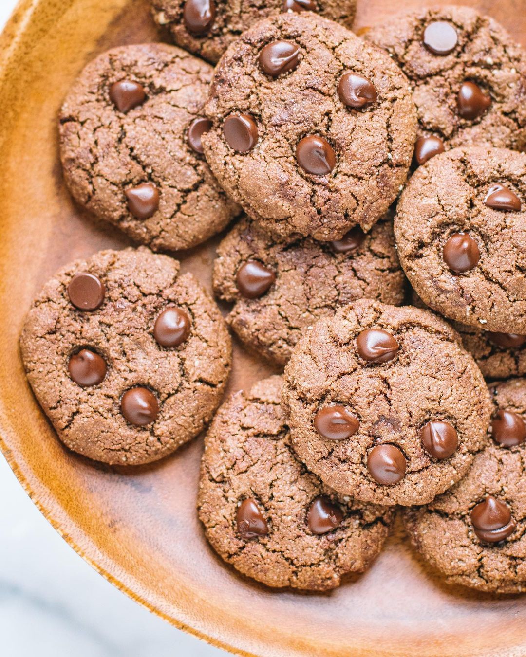 Double Chocolate Almond Flour Cookies