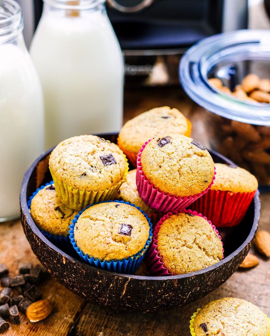 Mini Choc Chip Muffins