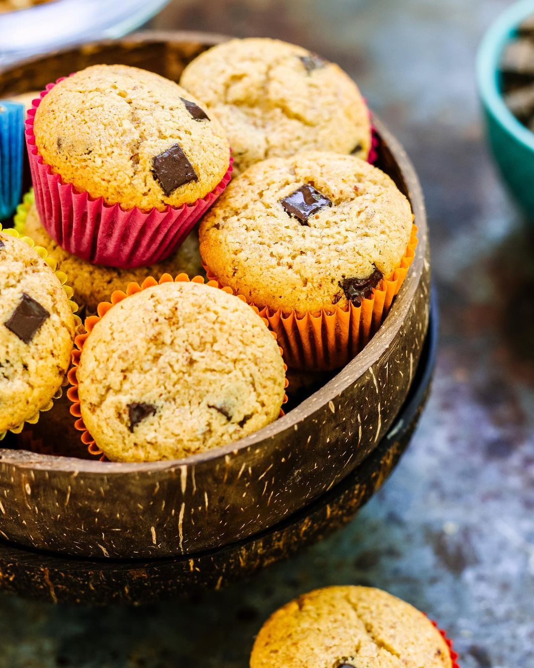Mini Choc Chip Muffins