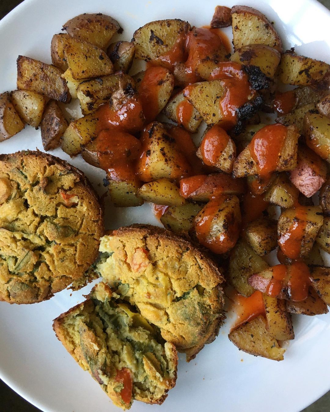 Mini Vegan Chickpea Flour Frittatas