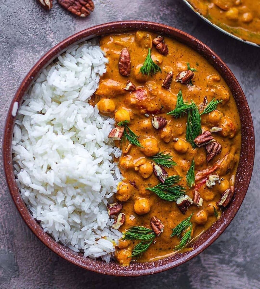 Vegan Chickpea Butter Chicken