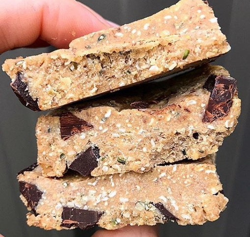 Peanut Butter Protein Slice