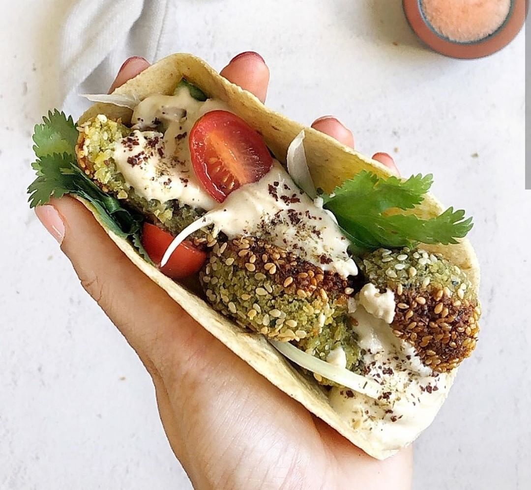 Easy Homemade Falafels with Tahini Sauce