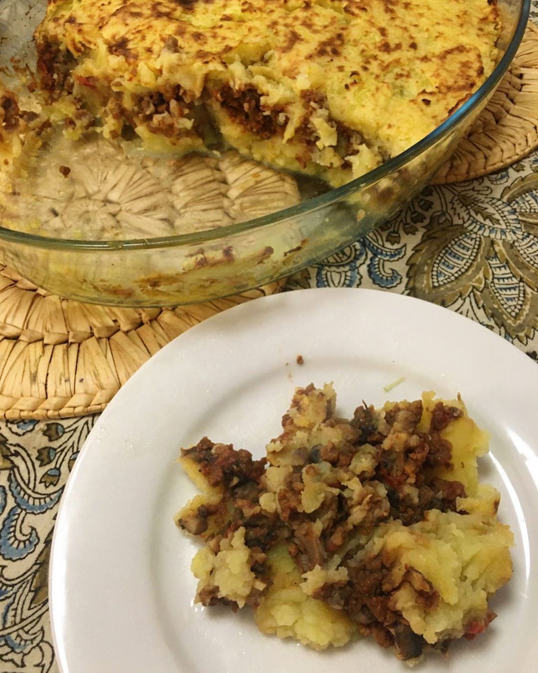 Vegan Potato Meat Casserole