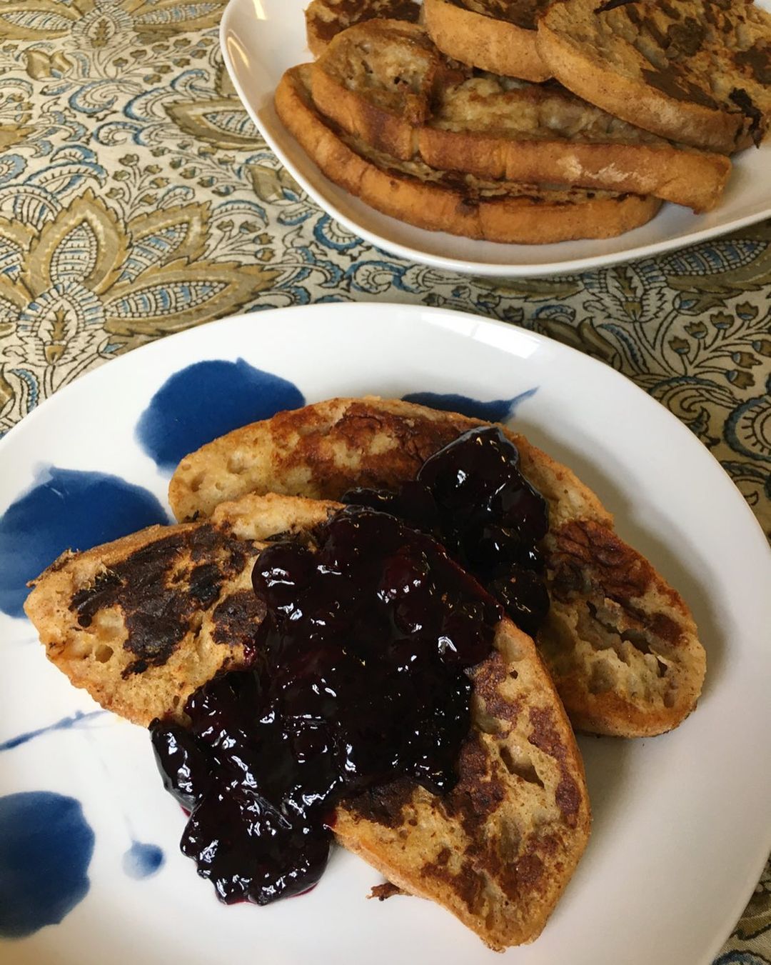 French Toast Brunch with Homemade Berry Jam