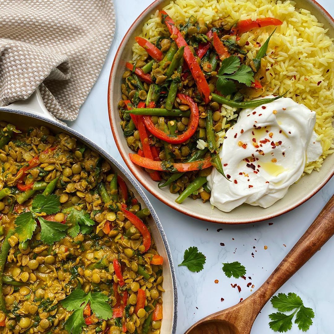 Green Lentil Curry