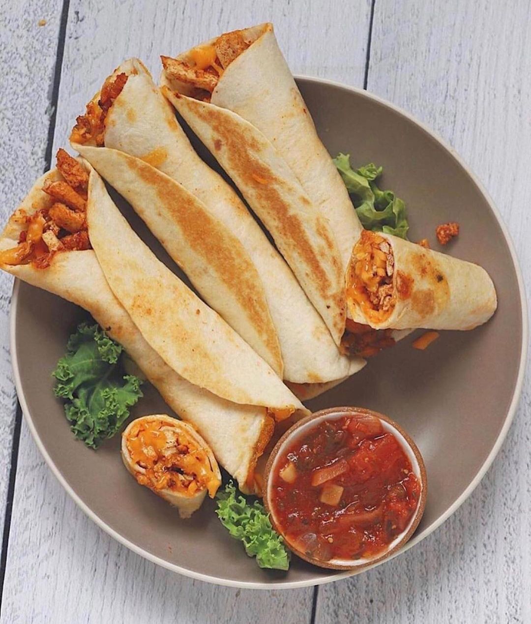Easy Vegan Pulled Tofu Tacquitos