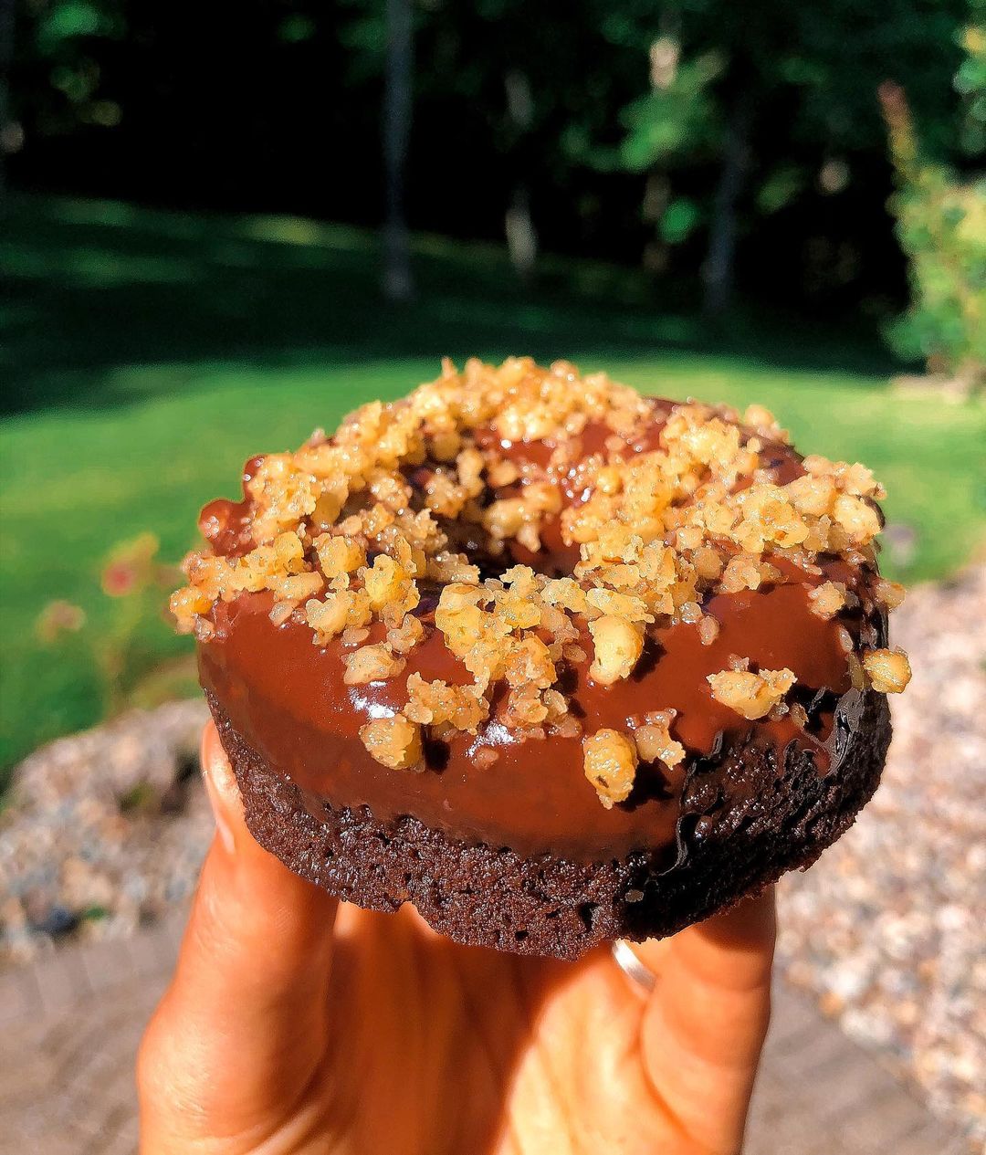 Baked Paleo Chocolate Donuts