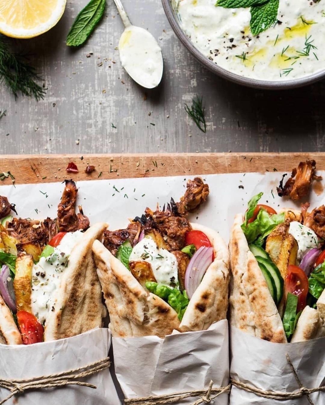 Vegan Jackfruit Pork Gyros