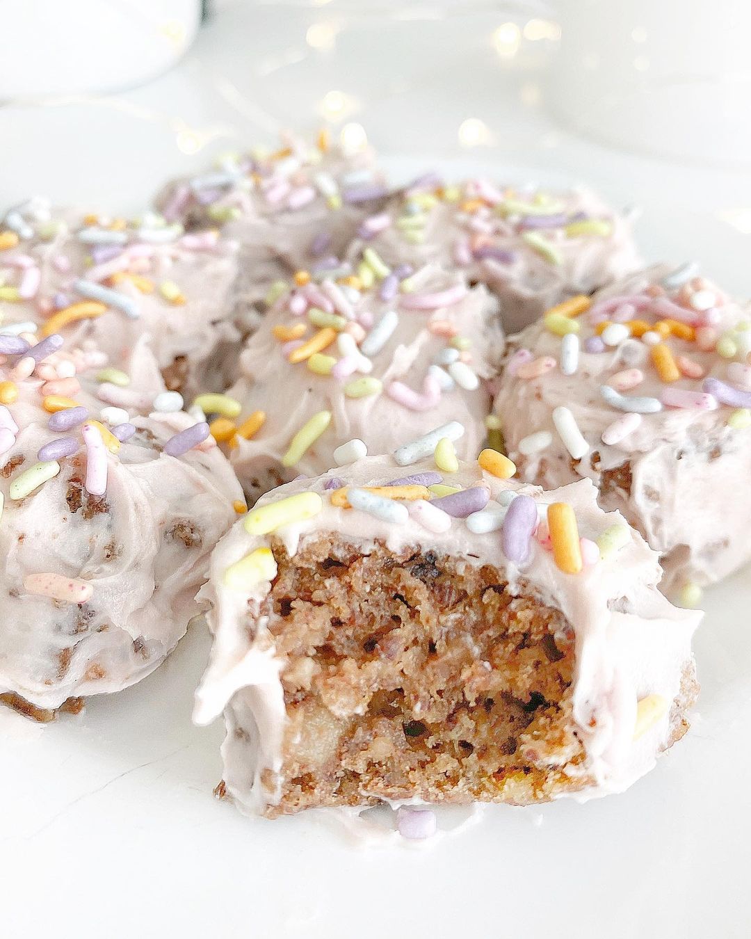 Birthday Cake Banana Bread