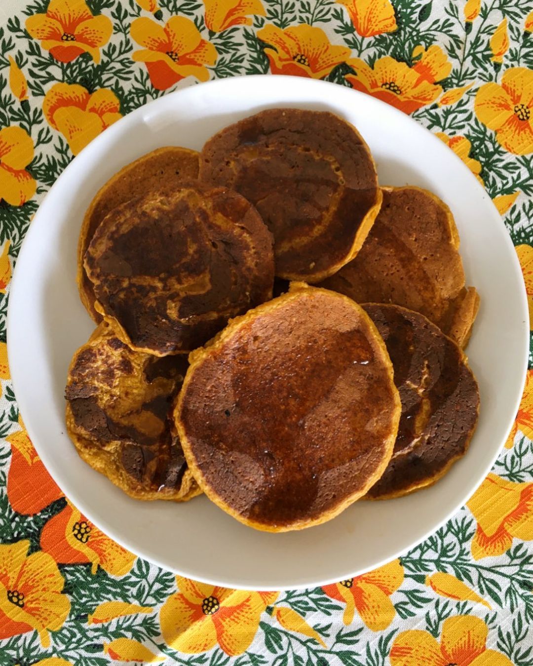 Fluffy Pumpkin Pancakes Without Flour