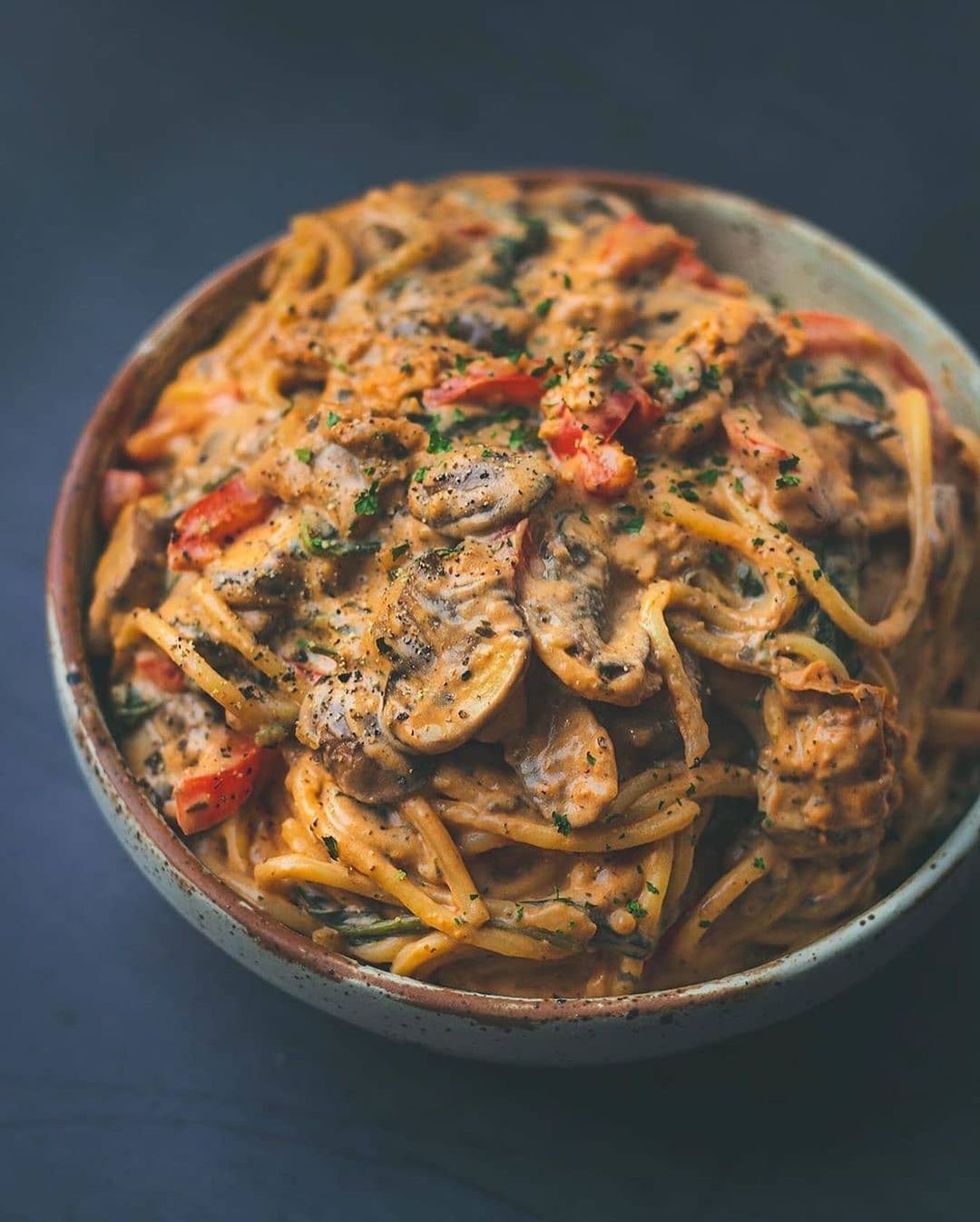 Spaghetti with Mushroom