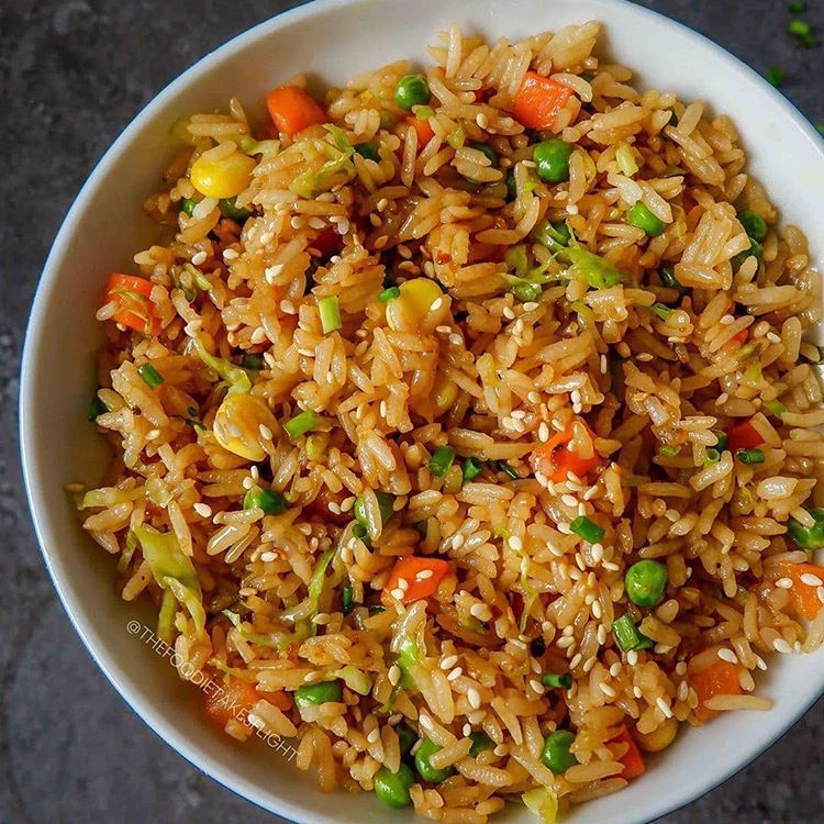 Garlic Turmeric Fried Rice