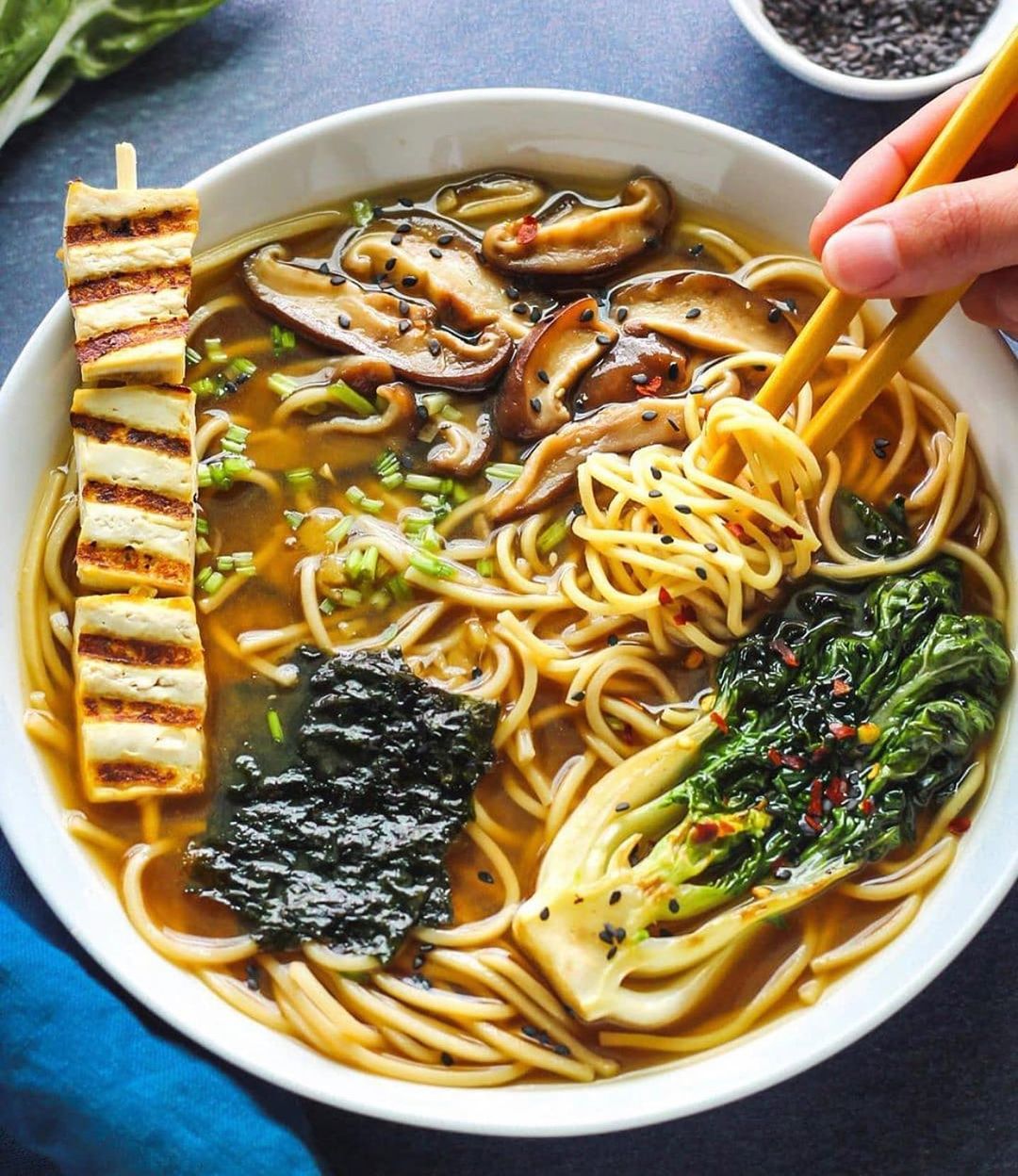 Vegan Miso Ramen Soup