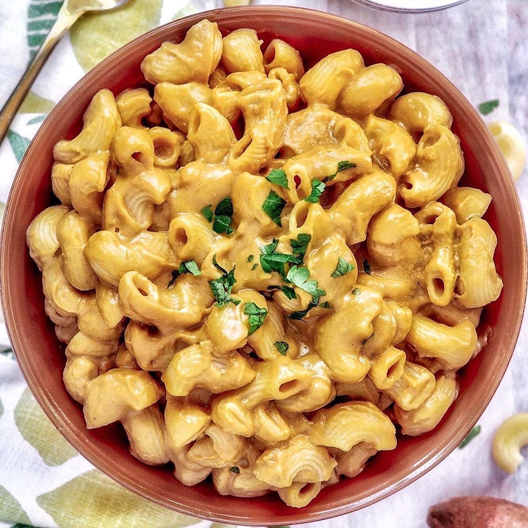 Sweet Potato Lemon Mac and Cheese