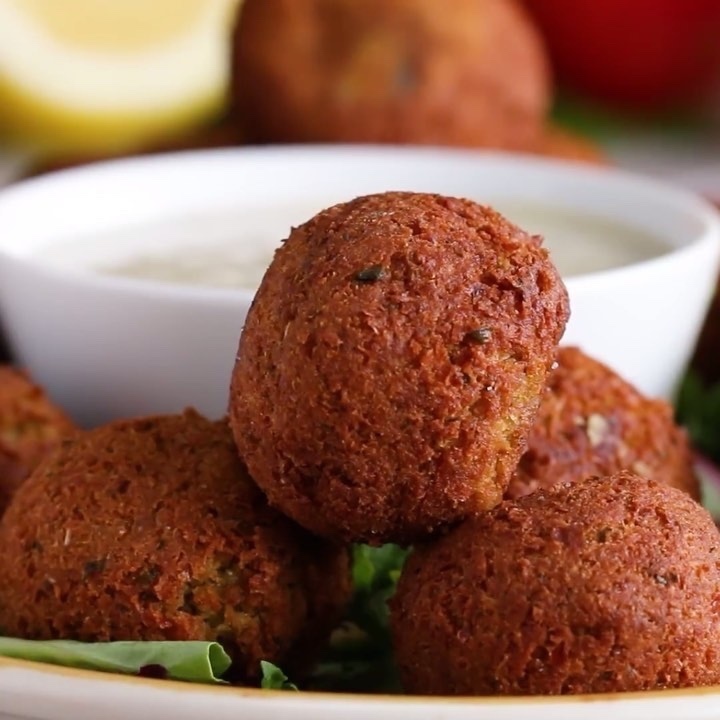 Homemade Chickpea Falafel Balls