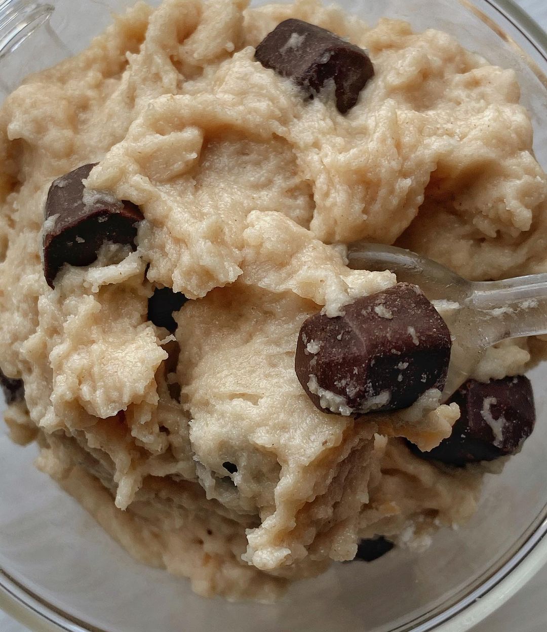 No Bake Cookie Dough Mug Cake