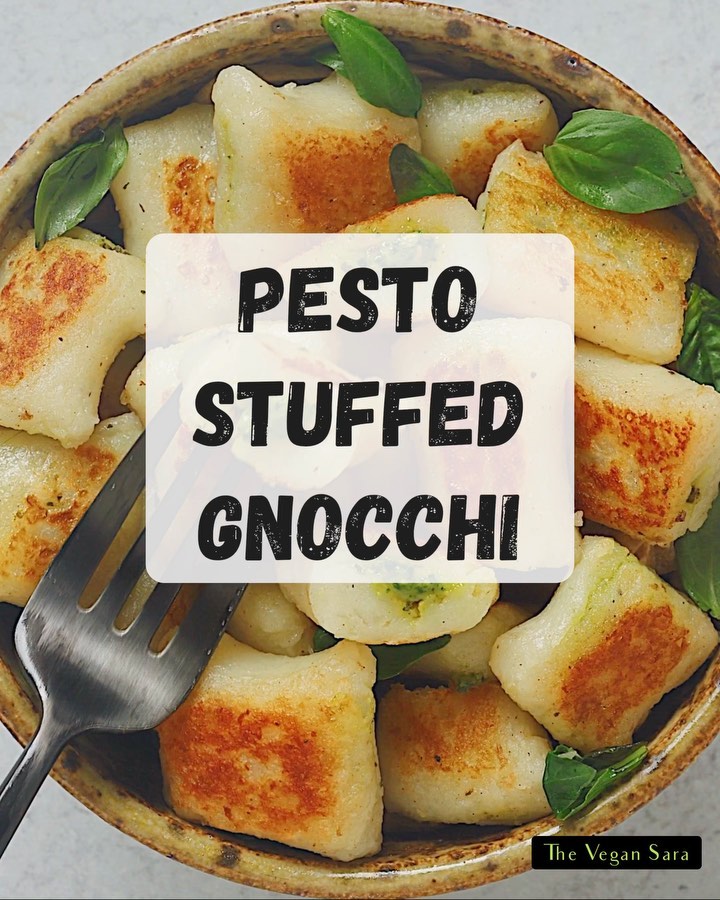Pesto Stuffed Gnocchi