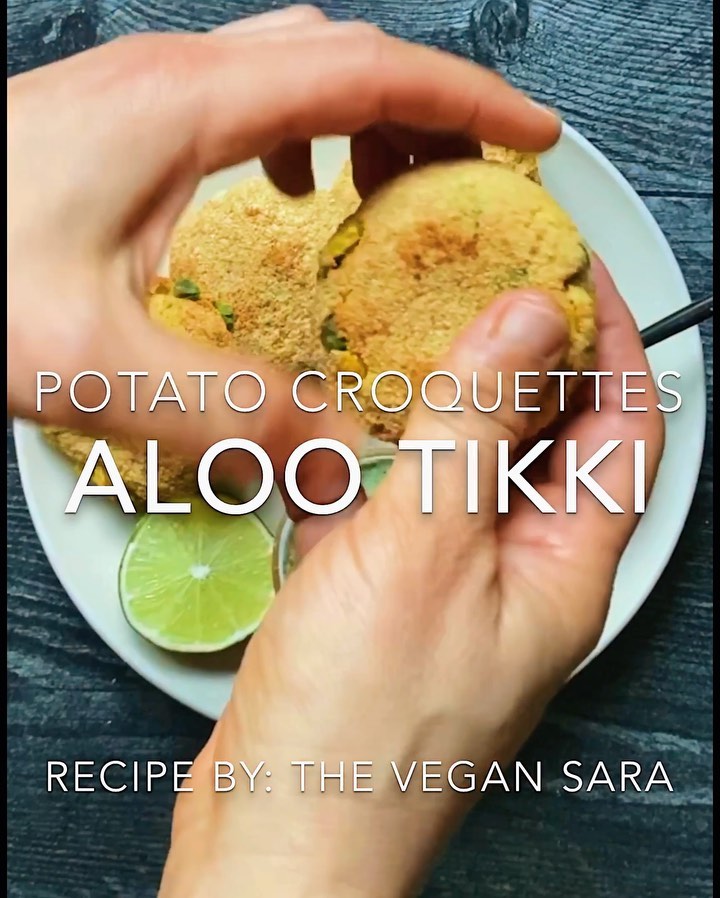 Crunchy Air Fried Indian Potato Croquettes