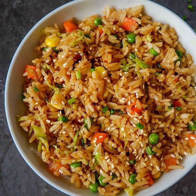 Rice & Garlic Turmeric Fried Rice
