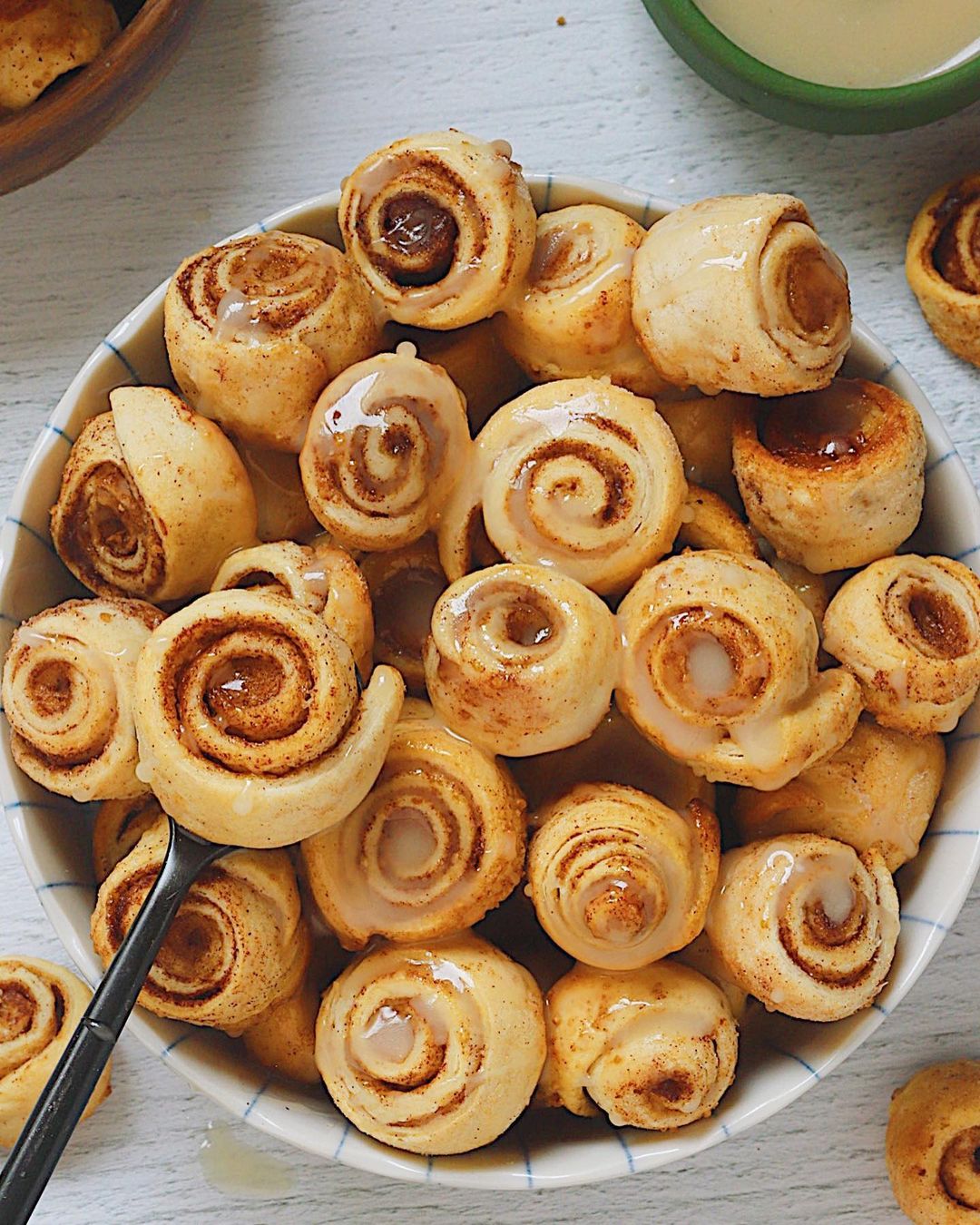 Mini Cinnamon Roll Cereal (Airfryer Option)