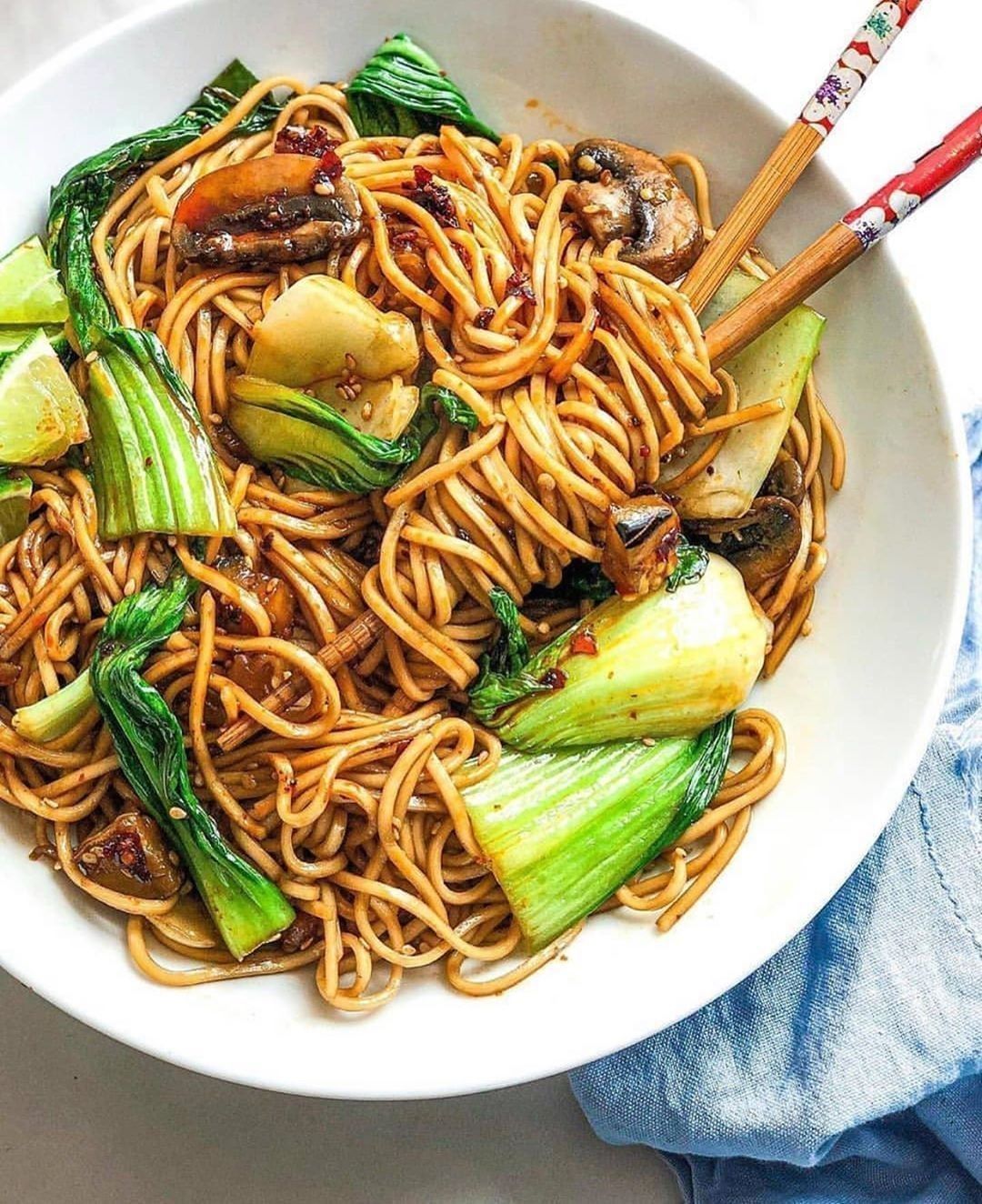 20 Minute Spicy Sesame Noodles
