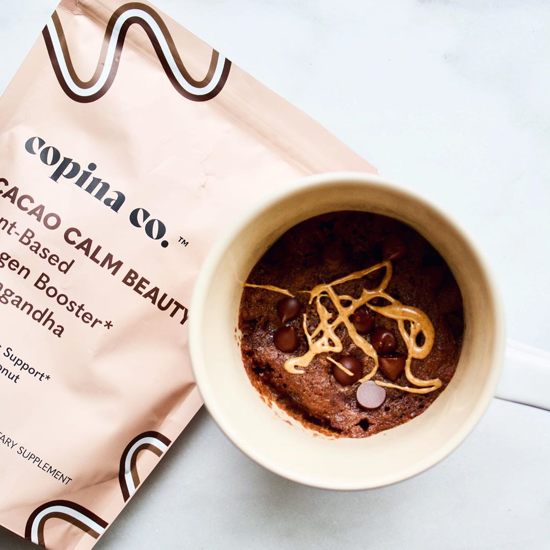 Vegan Grain-Free Chocolate Collagen Mug Cake